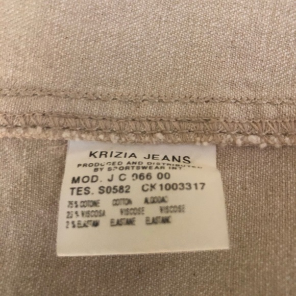Corset made in Italy by Krizia jeans size 8 - Picture 5 of 9